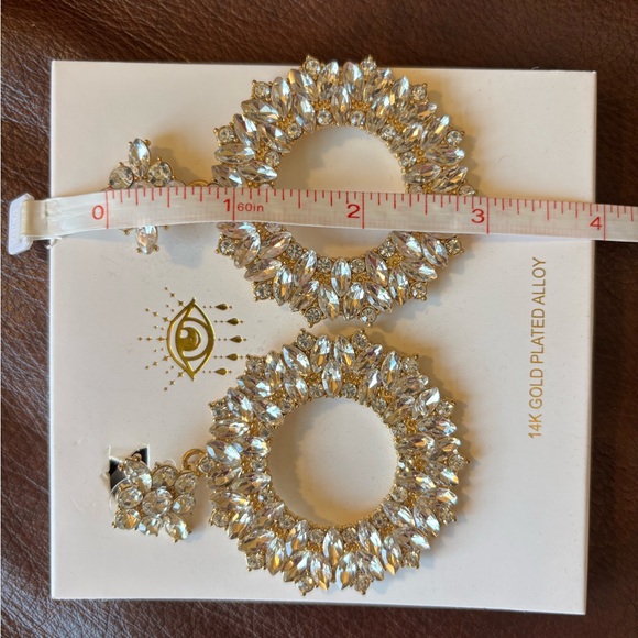 NIB Eye Candy Los Angeles Lux Collection Earrings - Picture 6 of 6